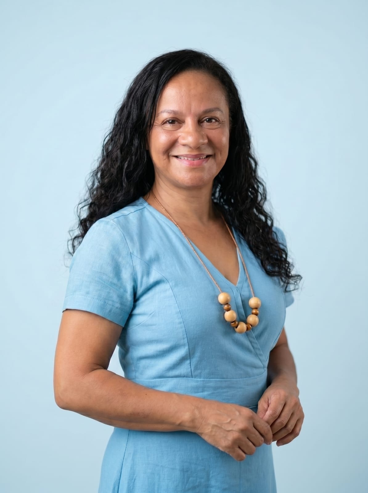 Retrato de Shirley Garcia, Assistente Social